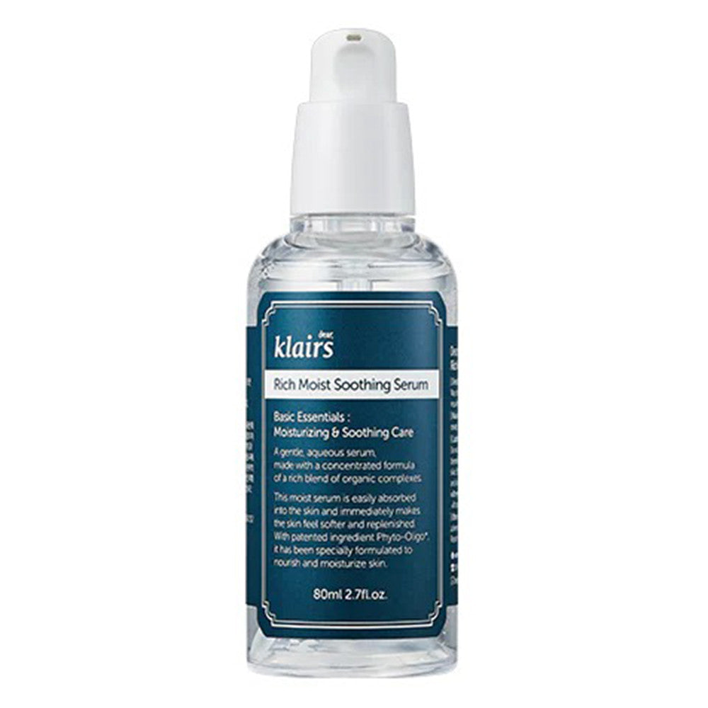 klairs Rich Moist Soothing Skin Serum 80ml